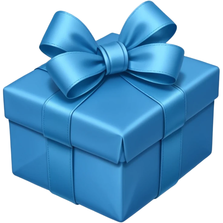 blue gift emoji emoji