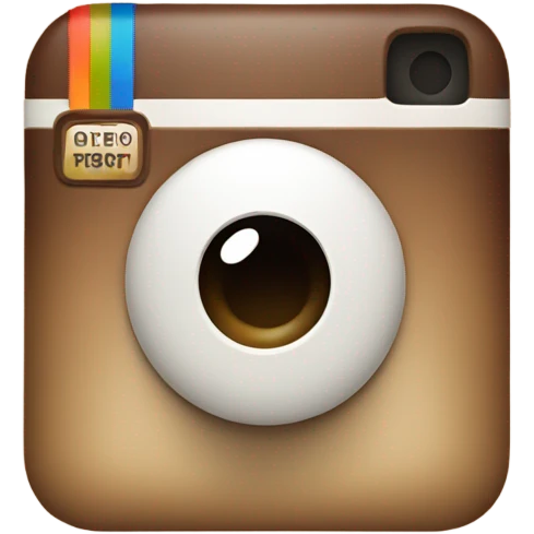 Instagram logo emoji