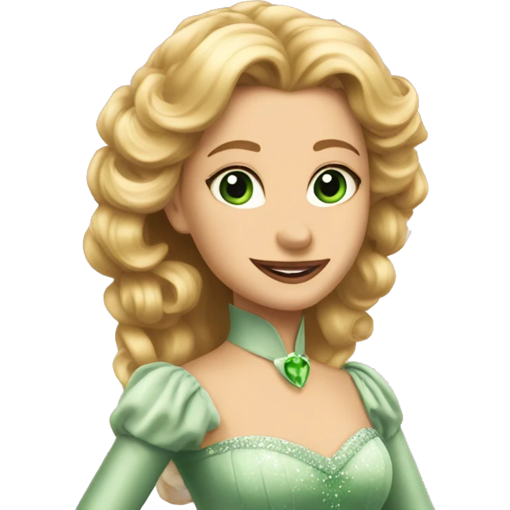 Can you make an emoji of Glinda from wicked  emoji