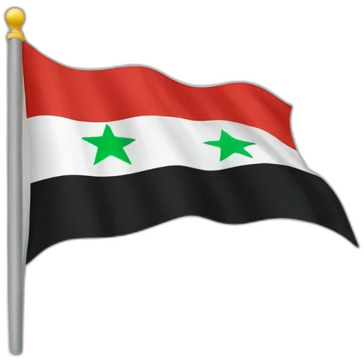 Syria revolution flag emoji