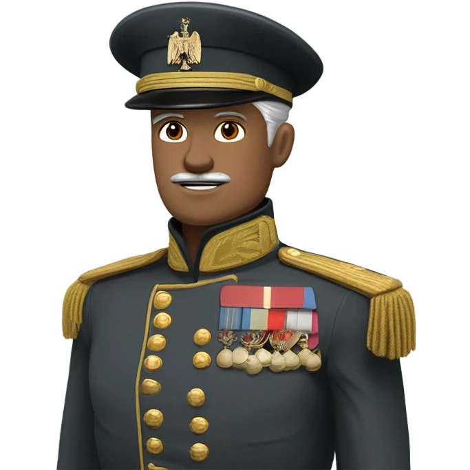 A Russian imperial military officer (ww1) emoji