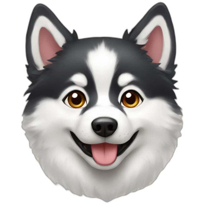lovely-pomsky emoji