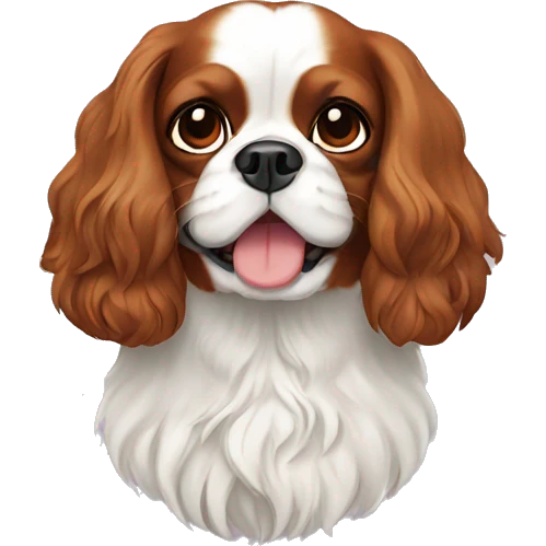 King Charles spaniel emoji