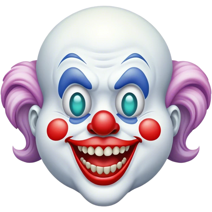 ghost clown emoji