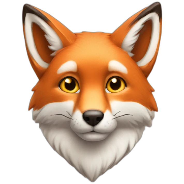 Renard cœur emoji