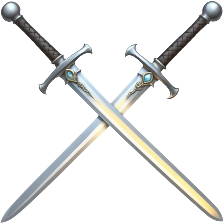 Sword half-drawn, light spilling from the scabbard emoji