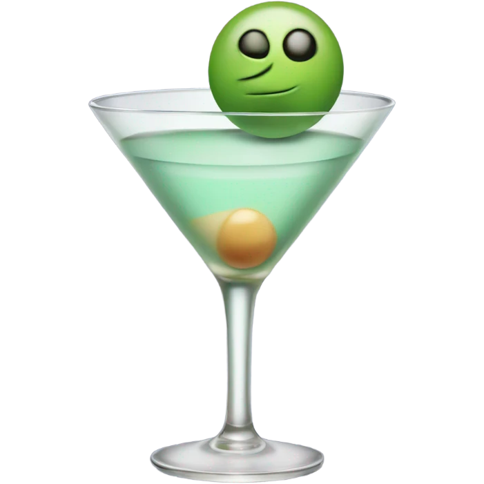 do a martini drink emoji