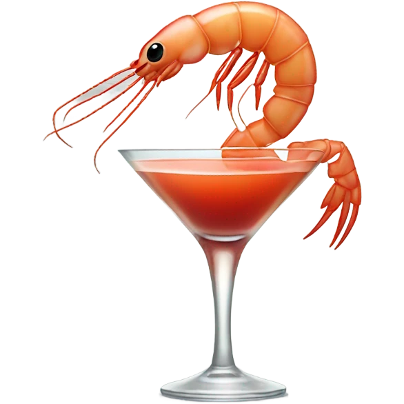 shrimp cocktail  emoji