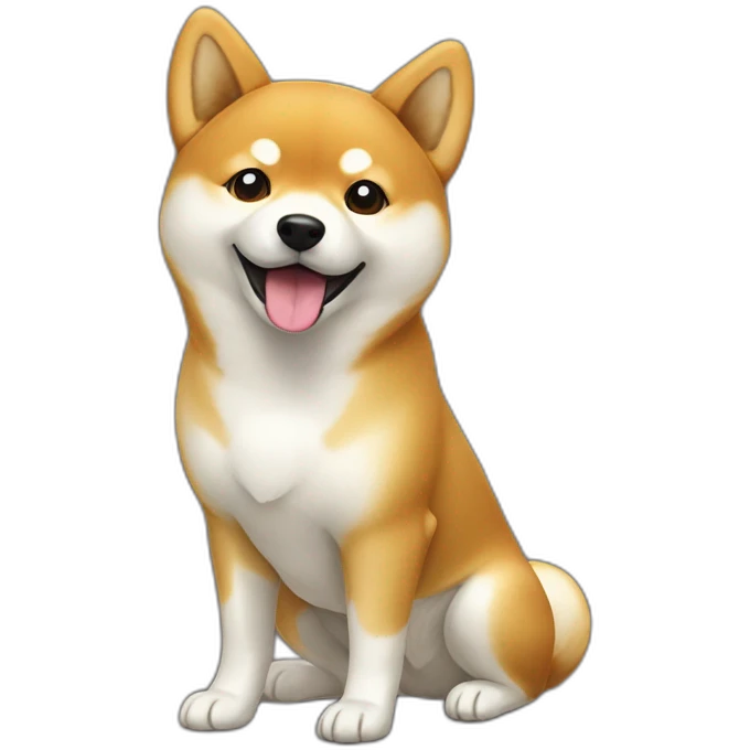 Shiba Inu prends l’avion emoji