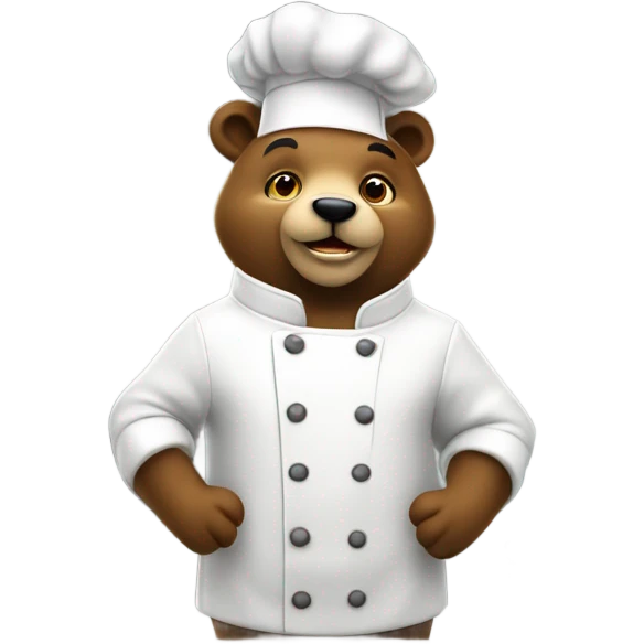 Animal chef emoji