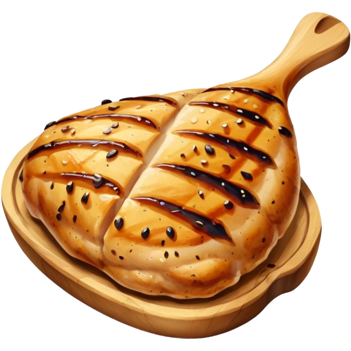 one Grilled Chicken breast emoji