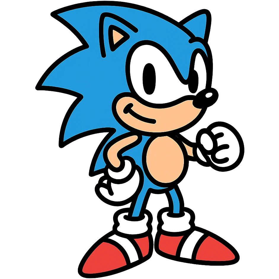 sonic the hedgehog emoji