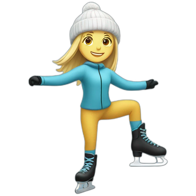Iceskating emoji