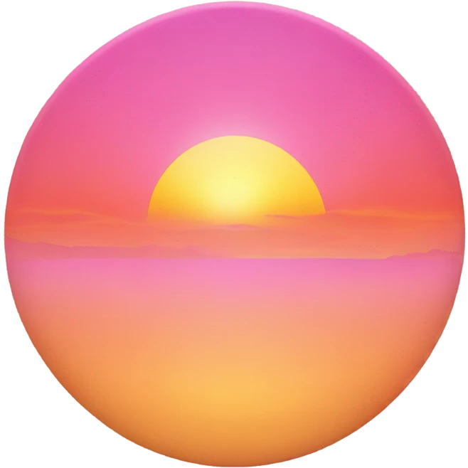 Beautiful sunrise  emoji