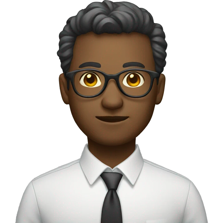 investor with spectacled emoji