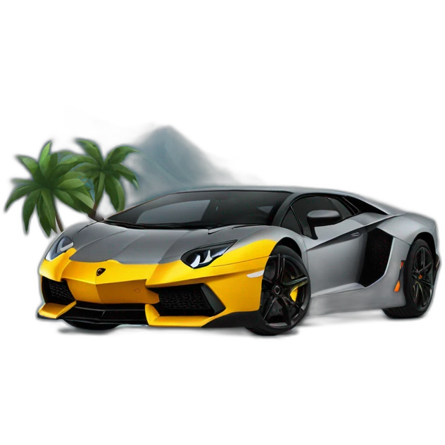 Lamborghini Aventador  emoji