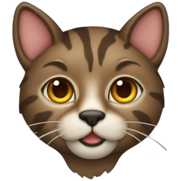 cat with moose skin emoji