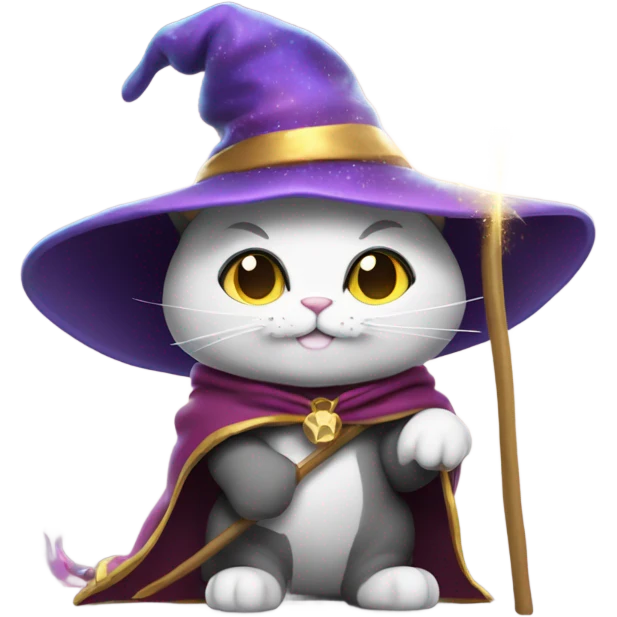 wizard cat emoji