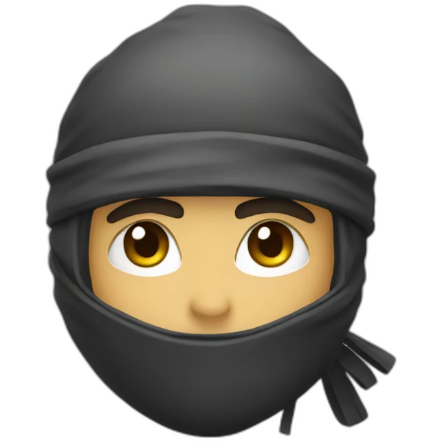 ninja silent emoji