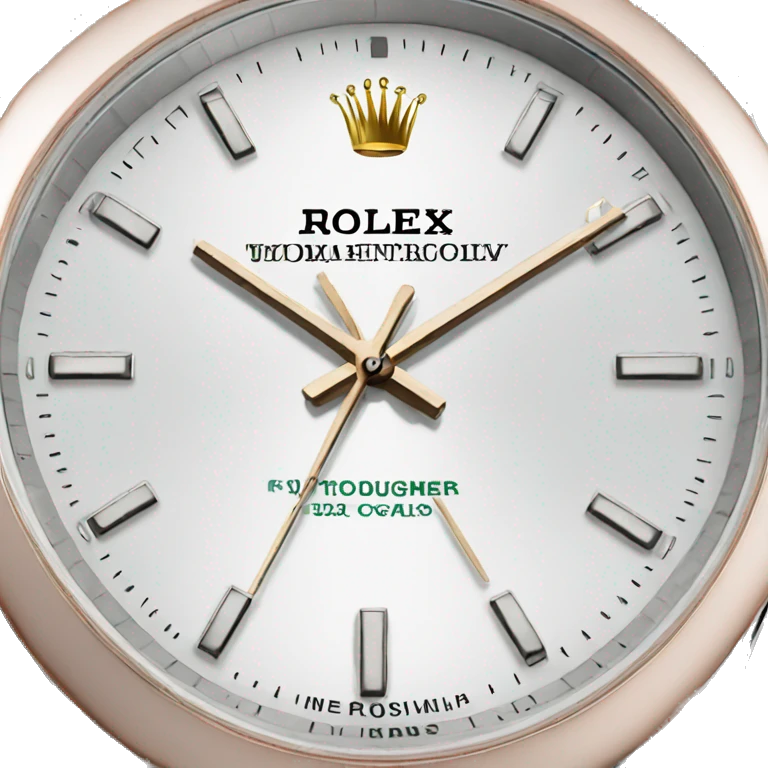 Rolex Watch emoji