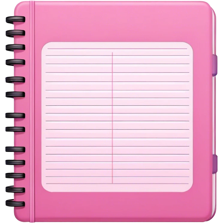 pink Fitness journal

 emoji