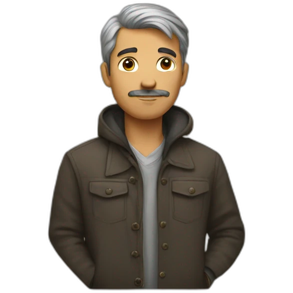 Hommes qui s'embrasse emoji