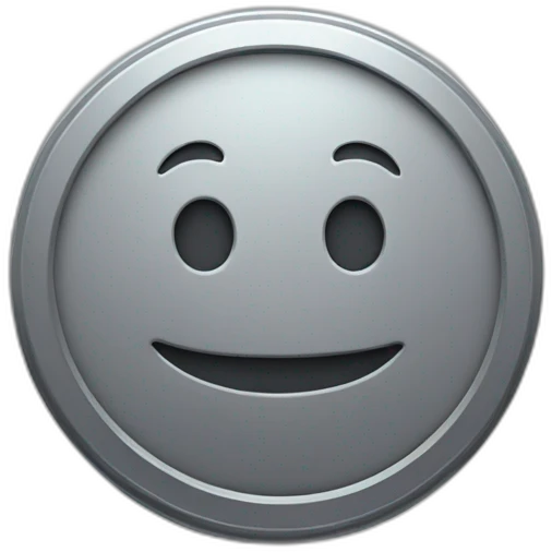 gray bitcoin coin retro disney charcther emoji