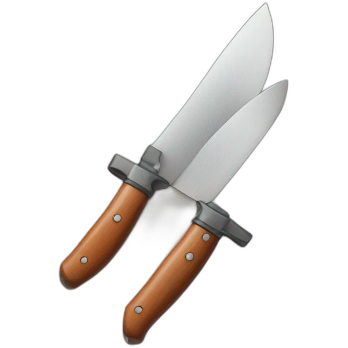 Real knife emoji