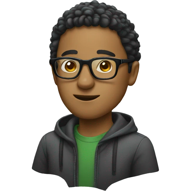 cool person with glasses emoji