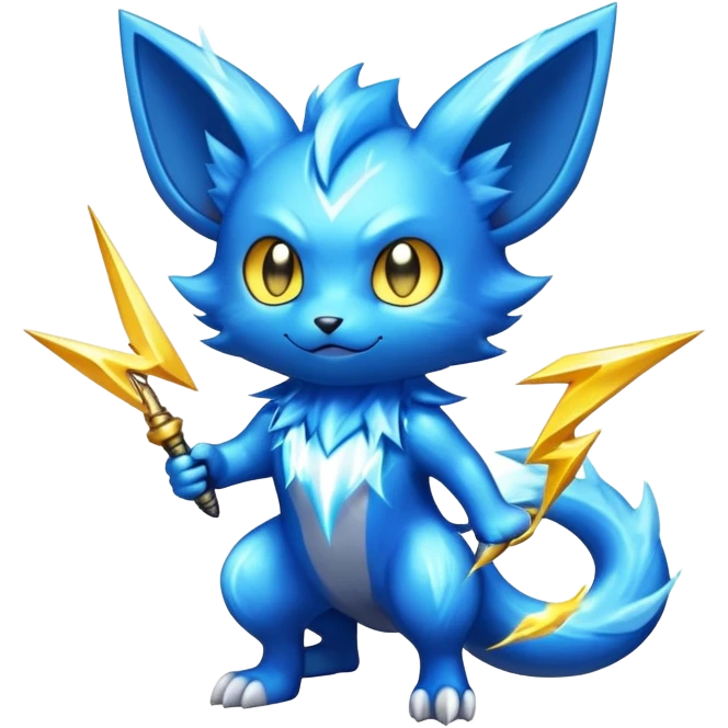  Shiny Sparkly Cool Epic Shinx-Fakémon-creature emoji