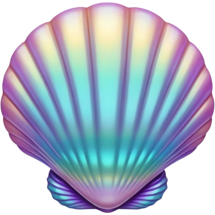 Sea shell pearl emoji