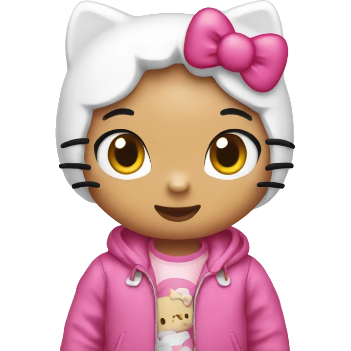 Hello kitty emoji