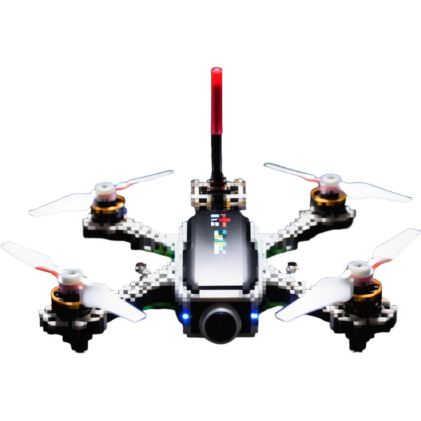 FPV racing drone emoji