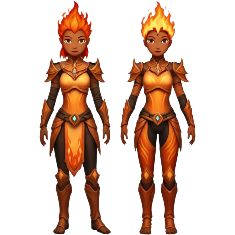 ESO female flame atronach emoji