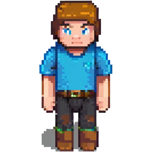 minecraft steve character emoji
