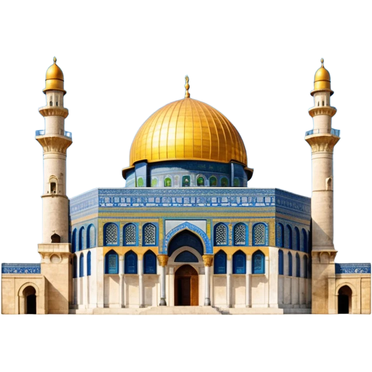 Dome of the rock, Palestine emoji