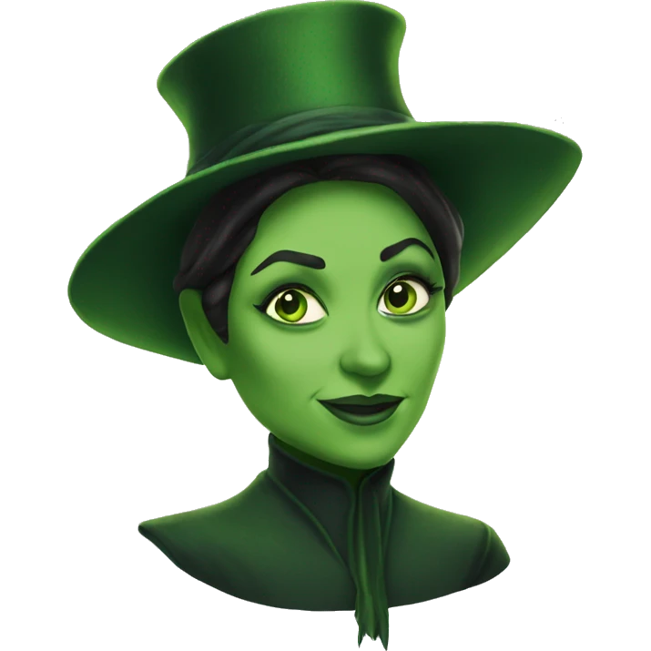 Elphaba from wicked  emoji