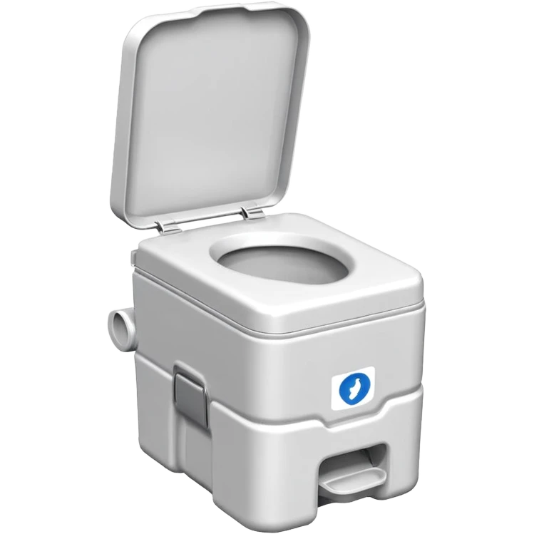 JJ echo portable toilet emoji