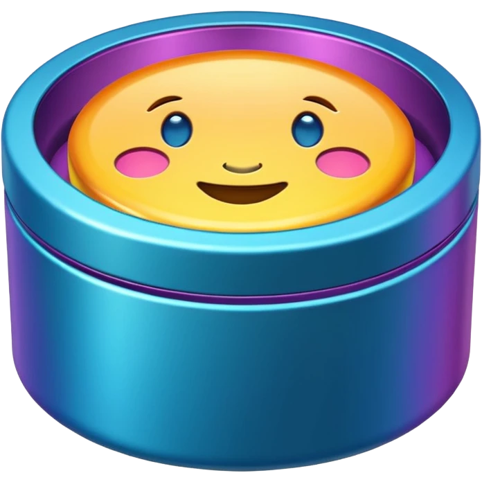 Surprise circle box emoji