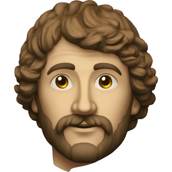 virgilio divina commedia con corna d'alloro emoji