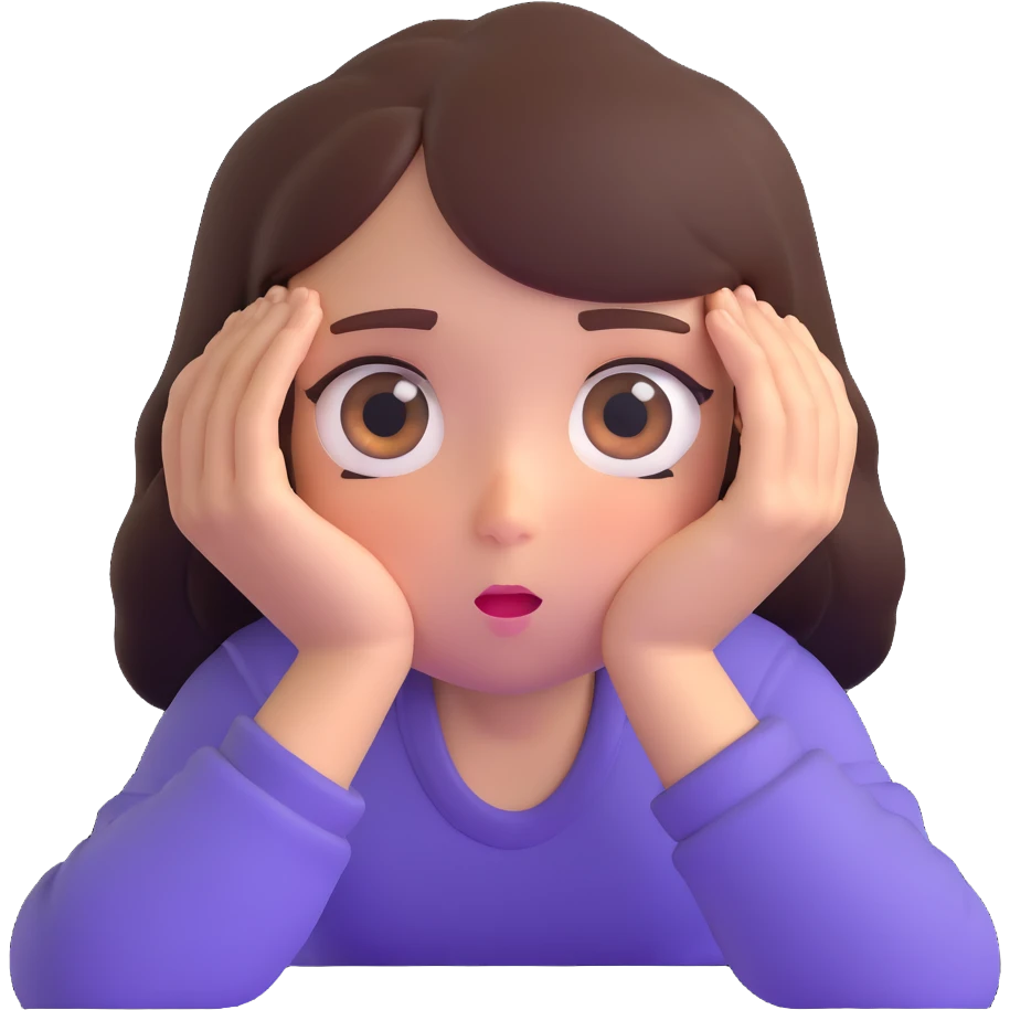 girl rolling eyes emoji