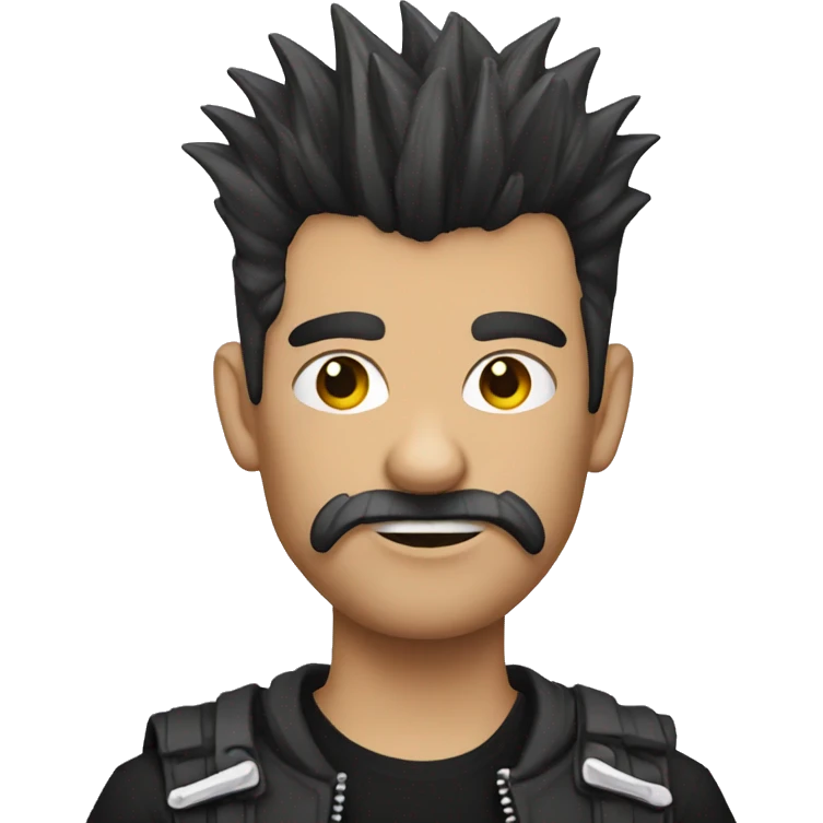 punk man emoji