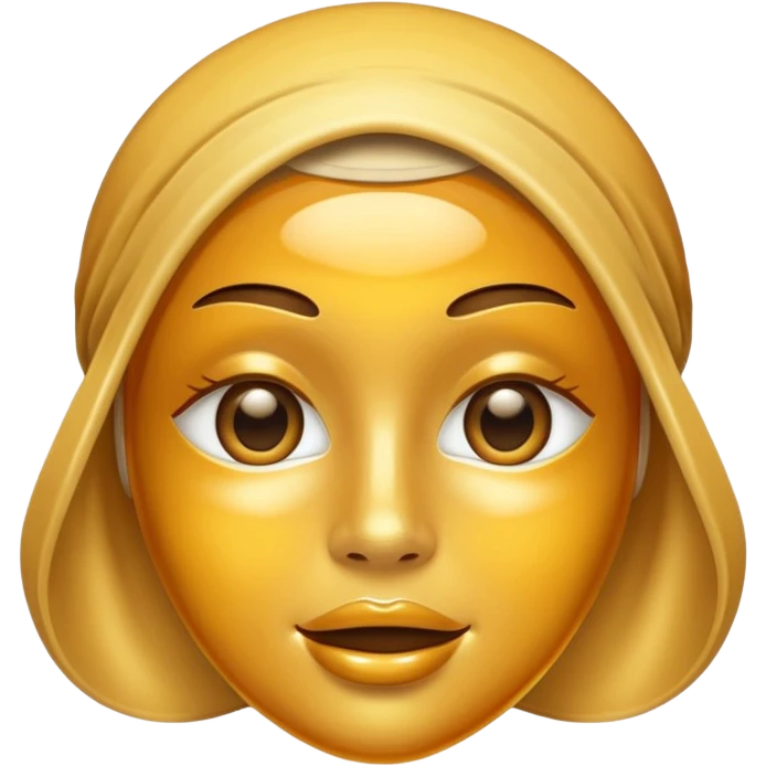 I’m from honey face mask emoji