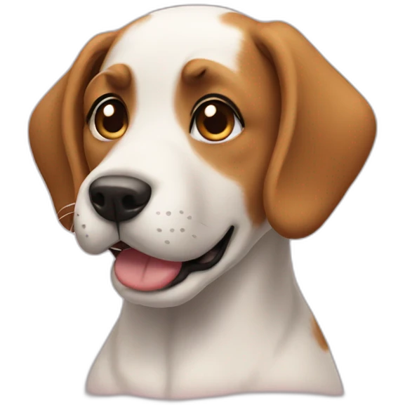 Dog is love emoji