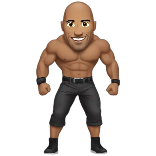 The rock emoji
