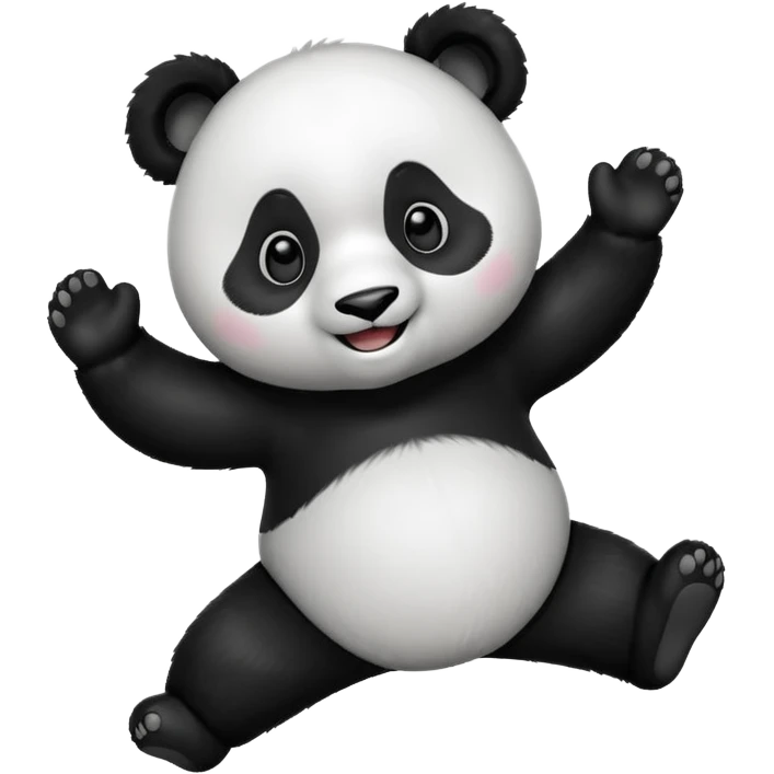 Panda dancing emoji