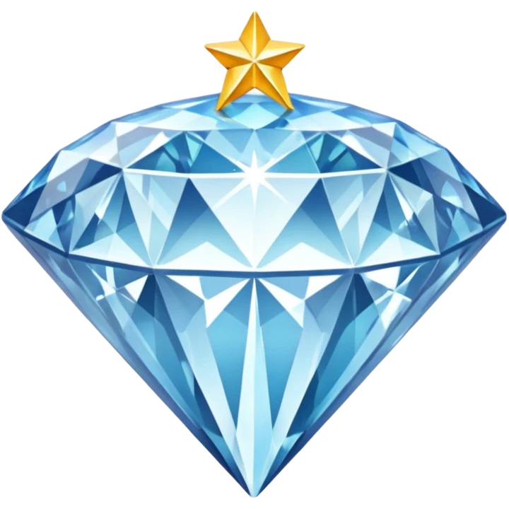 The Star of Africa diamond emoji
