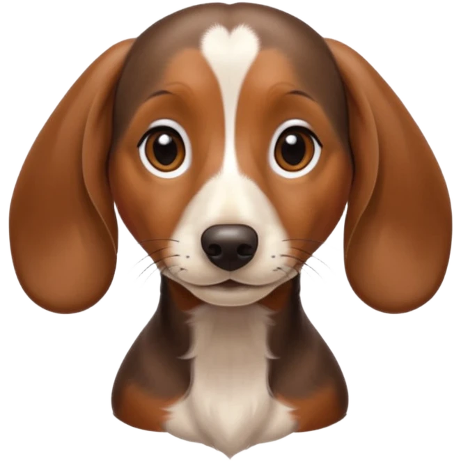 Arlequín teckel mini emoji