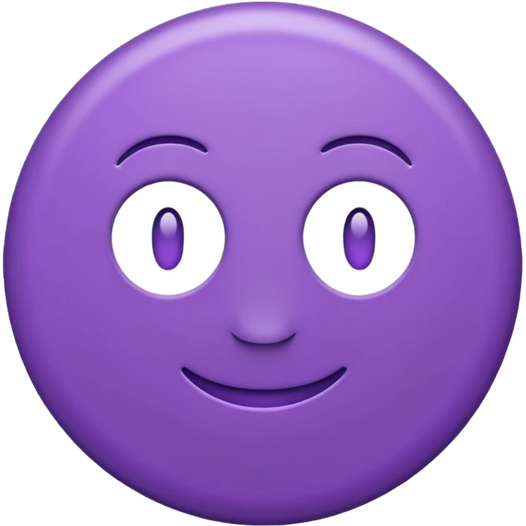 Purple colour emoji  emoji