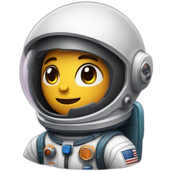 astronaut from the among us game emoji